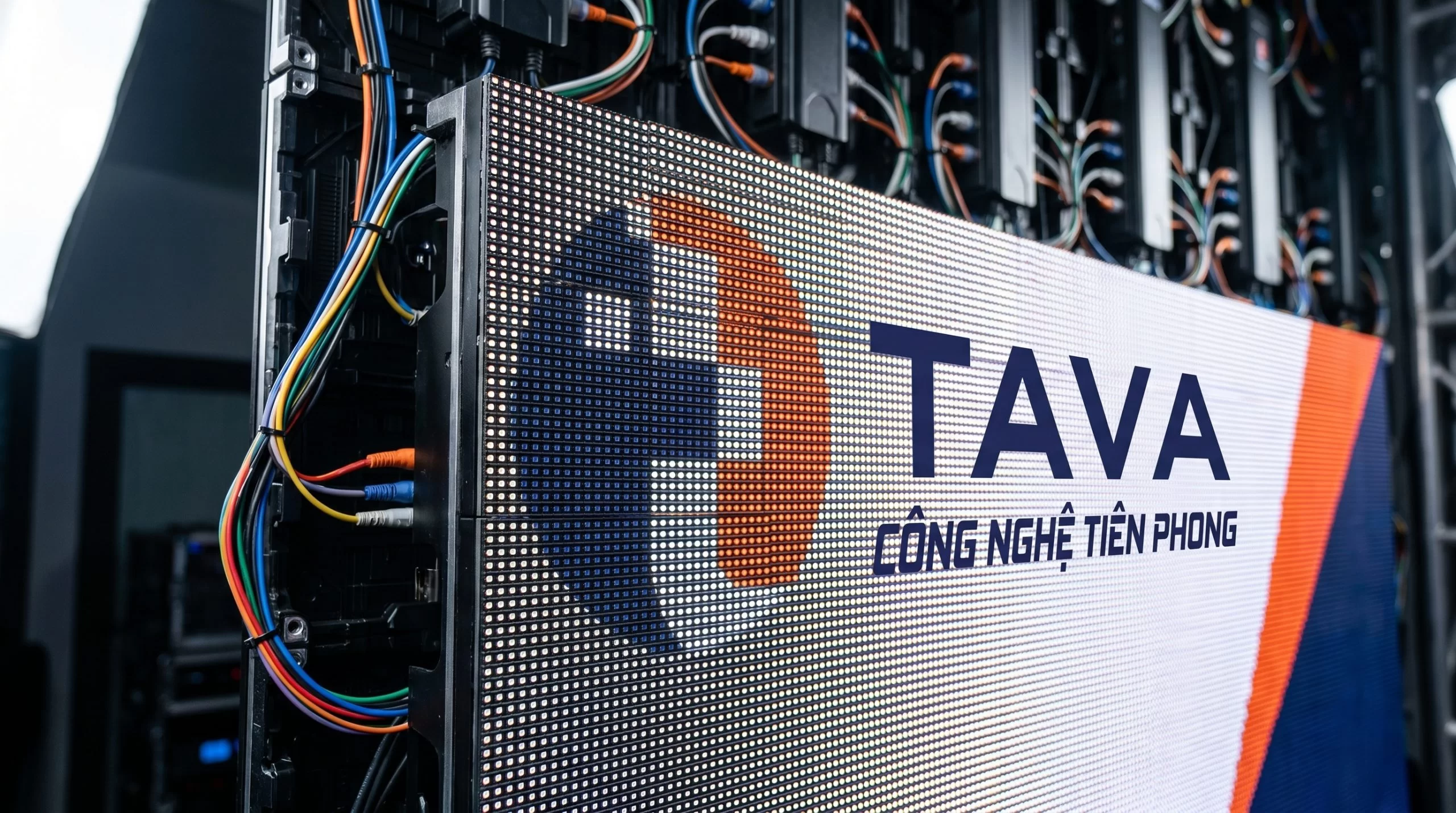 Quy trình thi công màn hình LED dựa trên giá trị cốt lõi thương hiệu TavaLED