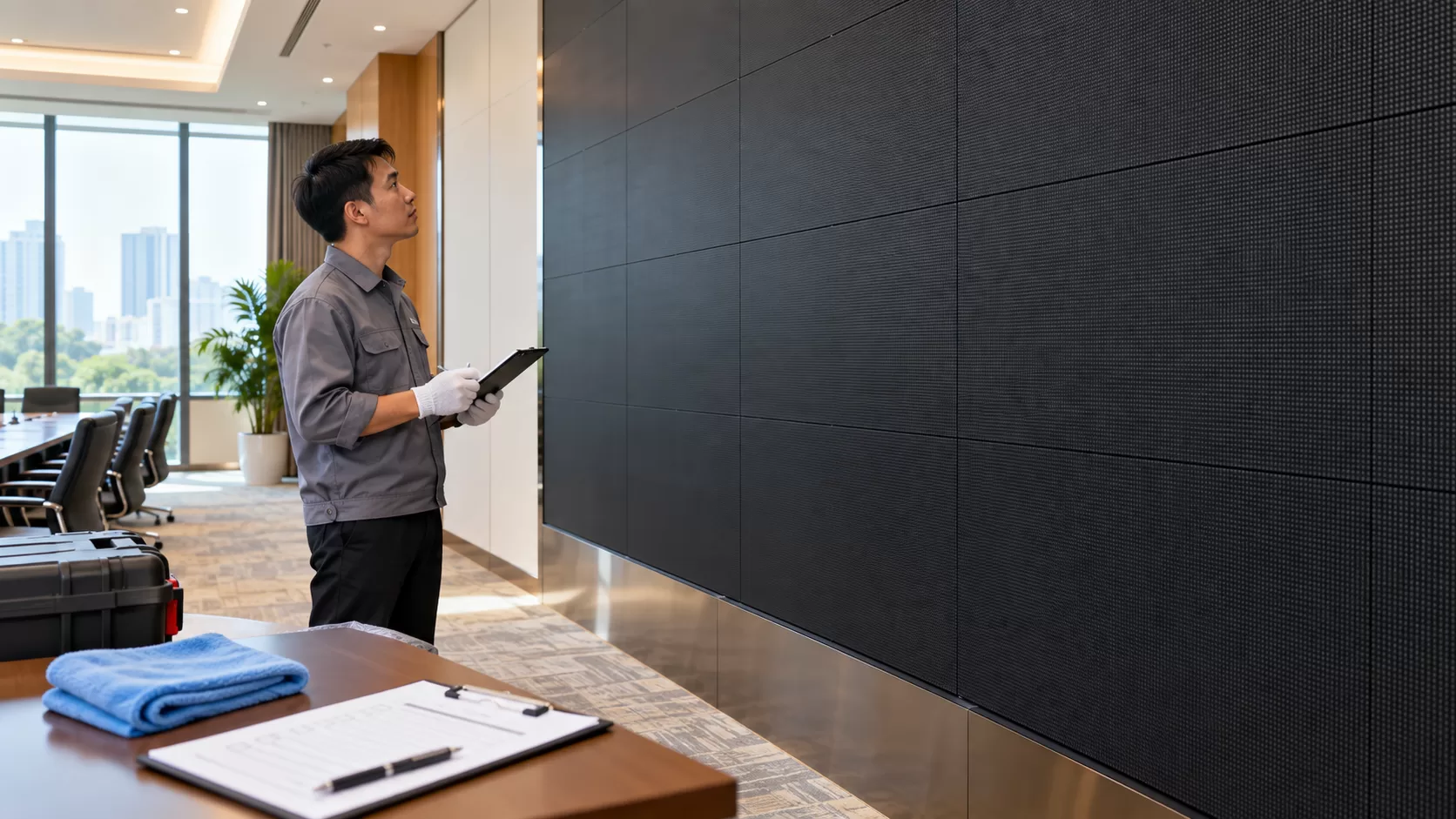 Tin tức Cách vệ sinh màn hình lớn đúng cách, tránh trầy xước - Bài viết TavaLLS số 11