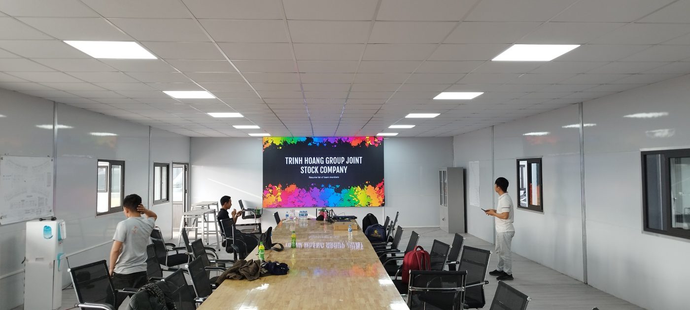 LẮP ĐẶT MÀN HÌNH LED P3 BẮC SÔNG CẤM