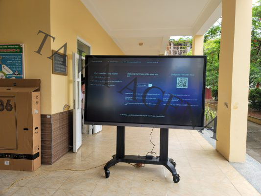 Hình ảnh màn hình tương tác thực tế